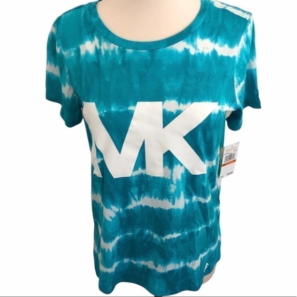 Michael kors tye dye tee blue/Small - Picture 2 of 7